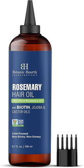 Botanic Hearth aceite romero para el cabello en botella fortalece suavemente