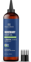 Botanic Hearth aceite romero para el cabello en botella fortalece suavemente