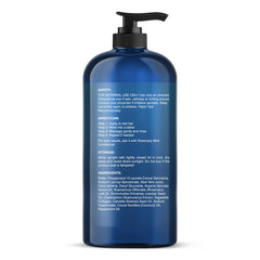 Botanic Hearth acondicionador romero menta en botella, ayuda a un cabello más suave.