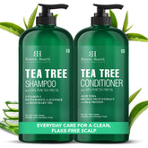 Botanic Hearth champú con árbol de té, limpieza fresca para cuero cabelludo