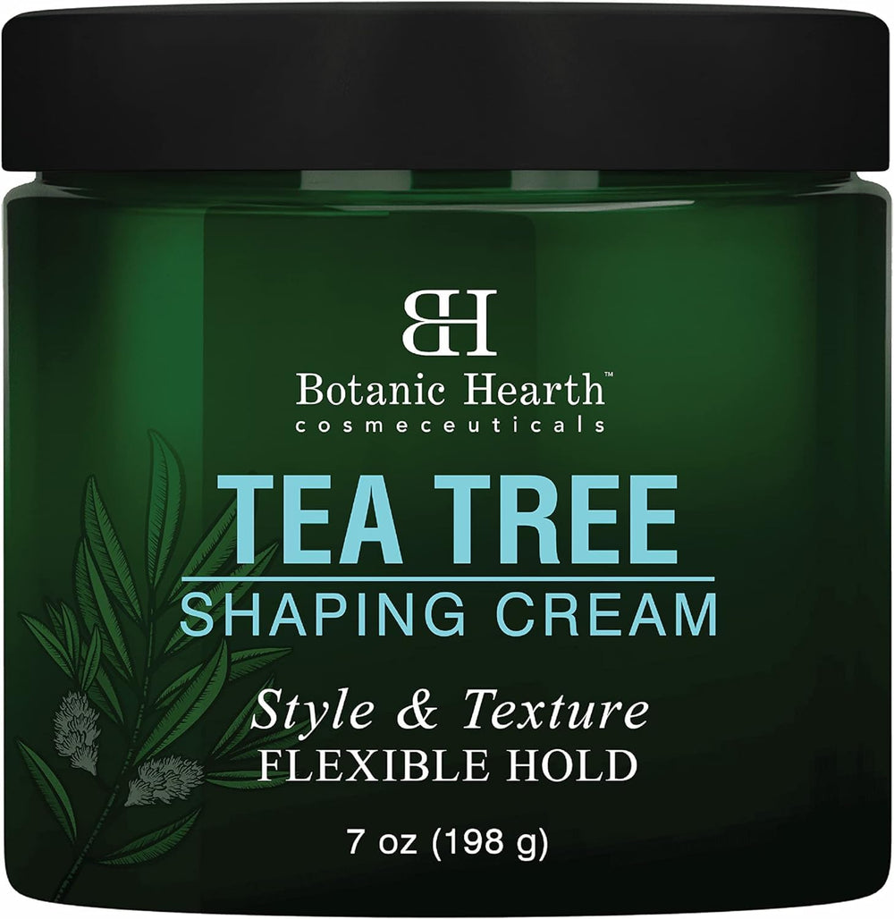 Botanic Hearth crema modeladora arbol de te en envase para un peinado natural