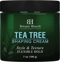 Botanic Hearth crema modeladora arbol de te en envase para un peinado natural