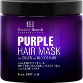 Botanic Hearth mascarilla morada botella de 8 oz neutraliza tonos amarillos
