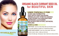 Botanical Beauty Aceite de Grosella Negra, cuidado-cabello: nutre cuero cabelludo y aporta brillo