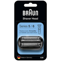 Braun Series 5 53B cabezal repuesto para afeitado suave y preciso