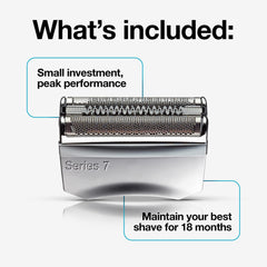 Braun Series 7 70S: clip de enganche facilita el reemplazo del cabezal