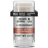 Desodorante Bravo Sierra sin aluminio en envase de 3,2 onzas.