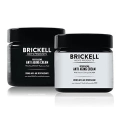 Brickell día-noche anti-edad: crema para piel fresca y protegida durante el día