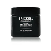 Brickell Hombres crema antiedad en frasco, sin fragancia para uso nocturno