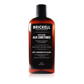 Brickell apres-shampooing homme - bouteille: cheveux plus volumineux et brillants.