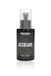 Brickell Accolade, botella de colonia, aroma cálido para uso diario.