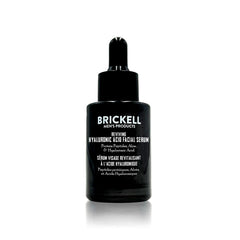 Brickell serum hialurónico rostro en bote, hidratación duradera para la piel.