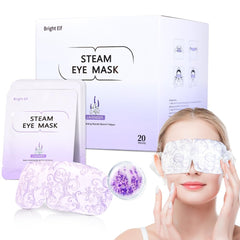 Bright Elf mascarilla ocular al vapor con lavanda para relajar ojos cansados