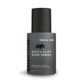 BRIGHTSIDE Salt & Clay Surf Spray, vertido de la botella para volumen suave y natural.