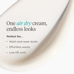 Definición de ondas y rizos con Briogeo Style + Treat, acabado natural.