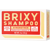 BRIXY barra champú fortalecimiento con aceite de calabaza para cabello fino