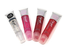 Nicka K gel labial claro, brillo espejo y hidratación ligera para labios.