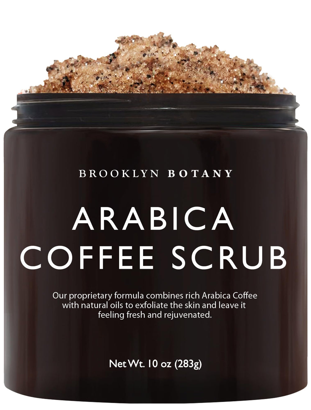 Brooklyn Botany Exfoliante cafe cuerpo: exfolia suavemente para piel suave.