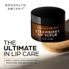 Brooklyn Botany Exfoliante Labial Aceite Coco, nutre durante la exfoliación.