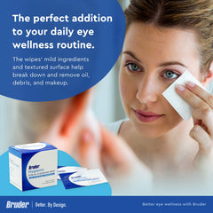 Bruder toallitas higienicas: control de aceite en ojos