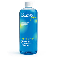 Brush Clean Pro realiza limpieza profunda de pinceles para maquillaje, dejando cerdas limpias y suaves.