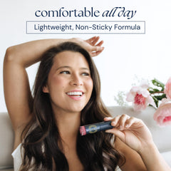 Brush On Block Huile Lèvres Vitamine E Hydratante apaise les lèvres sèches.