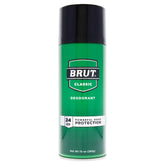 BRUT Desodorante spray clasico, frasco visible, aroma fresco para todo el dia.
