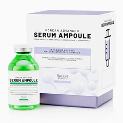 BRÜUN SC envase-vidrio, ampolla de control botánico para cuidado diario.