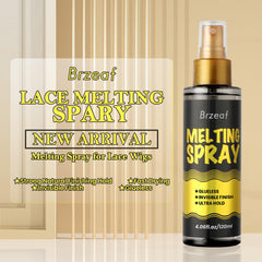 Brzeaf aerosol para encaje con adherencia natural y suave.