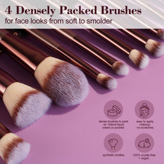 BS-MALL: brocha de rubor para un color natural y duradero.