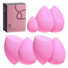 BS-MALL esponjas maquillaje conjunto 7 piezas para base y polvo