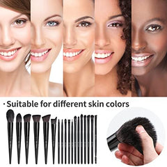 BS-MALL pinceles para sombras de ojos con transiciones suaves