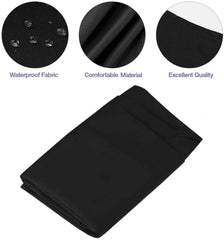 BSFHH capa de peluquería con cierre metálico y ajuste cómodo para cuello.