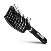 Bsisme cepillo cabello ventilado curvo para secado rápido
