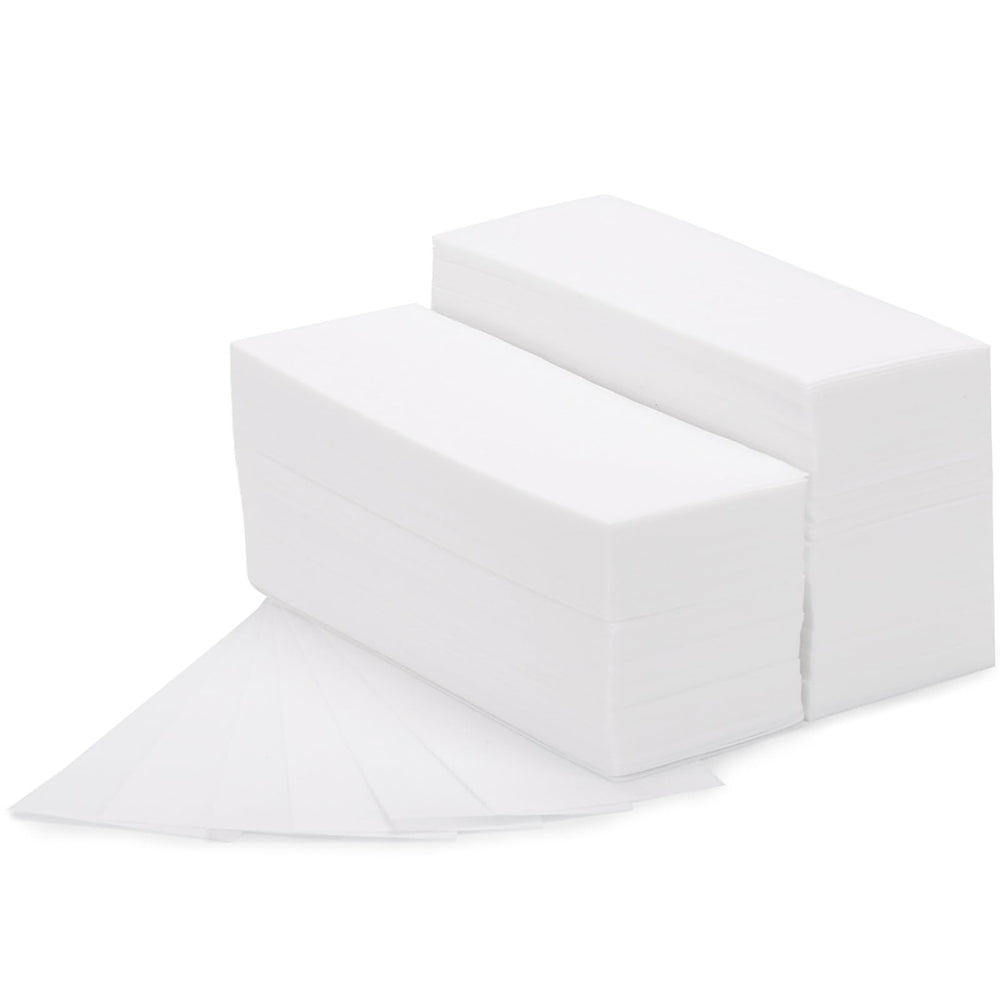 BTYMS tiras cera no tejidas grandes 7.5x2.6 pulgadas para depilación de piernas