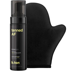 Kit B.TAN bronceado oscuro con guante para aplicación uniforme