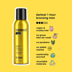 Tiempo de desarrollo de una hora para un tono más profundo.