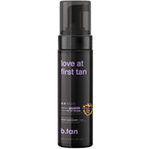 B.TAN Violet Base Self Tanner Mousse bottle for convenient at-home tanning and even color.