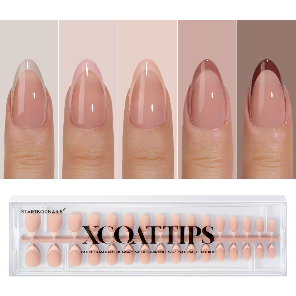 BTArtboxnails XCOATTIPS – boîte et emballage prêt à offrir pour débuter la manucure