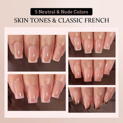 BTArtboxnails XCOATTIPS primer y base integrados para aplicación rápida.