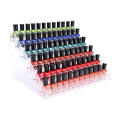 BTremary organizador acrílico para esmaltes con seis estantes y barandillas