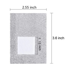 BTYMS envolturas de aluminio para uñas, envoltorio fácil y rápido