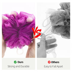 BTYMS esponja de 65 g, tamaño ideal para llevar en la mano.