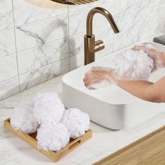 BTYMS lufa se seca rápido tras el uso.