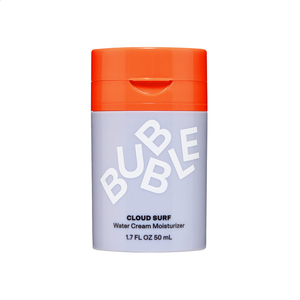 Bubble Skincare Cloud Surf textura ligera para piel normal a mixta, hidratación equilibrada.