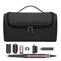 BUBM Dyson Airwrap travel case with main compartment for secure organization.