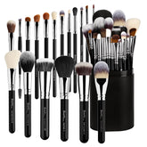 Bueart Design conjunto brochas profesional maquillaje estuche para viaje y resultados precisos