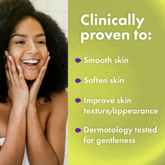 Buf-Puf exfoliación suave para piel seca y áspera.