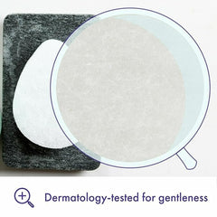 Buf-Puf elimina maquillaje e impurezas con delicadeza.