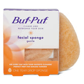 Buf-Puf esponja facial exfoliante: exfoliación suave para piel limpia.